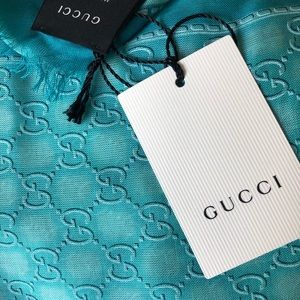 NWT Gucci Scarf Silky Modal